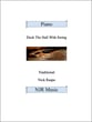 Deck The Hall With Swing piano sheet music cover